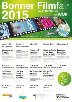 Filmplakat Filmfair 2015